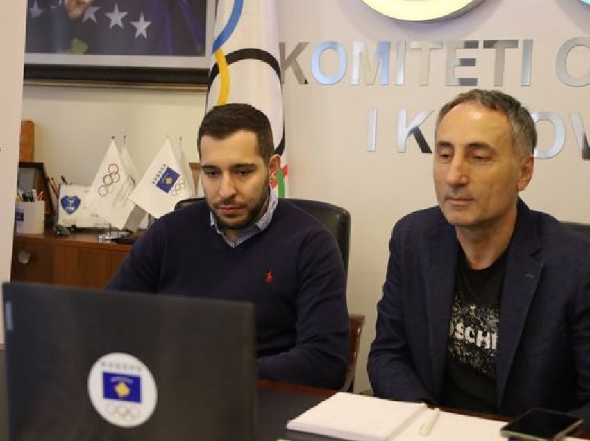 Krasniqi e Aliti bisedojnë me drejtuesit e Komitetit Olimpik të Sllovakisë 