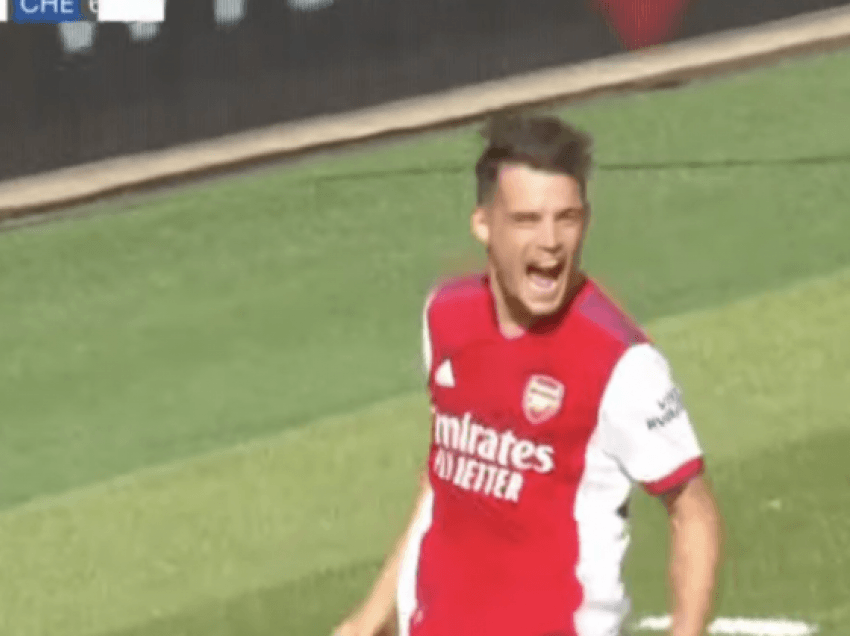 Granit Xhaka shënon kundër Chelseat