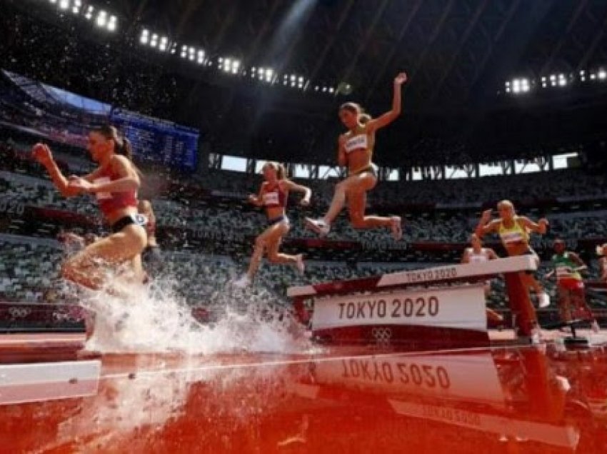 ​Luiza Gega në finalen e atletikës në Lojërat Olimpike