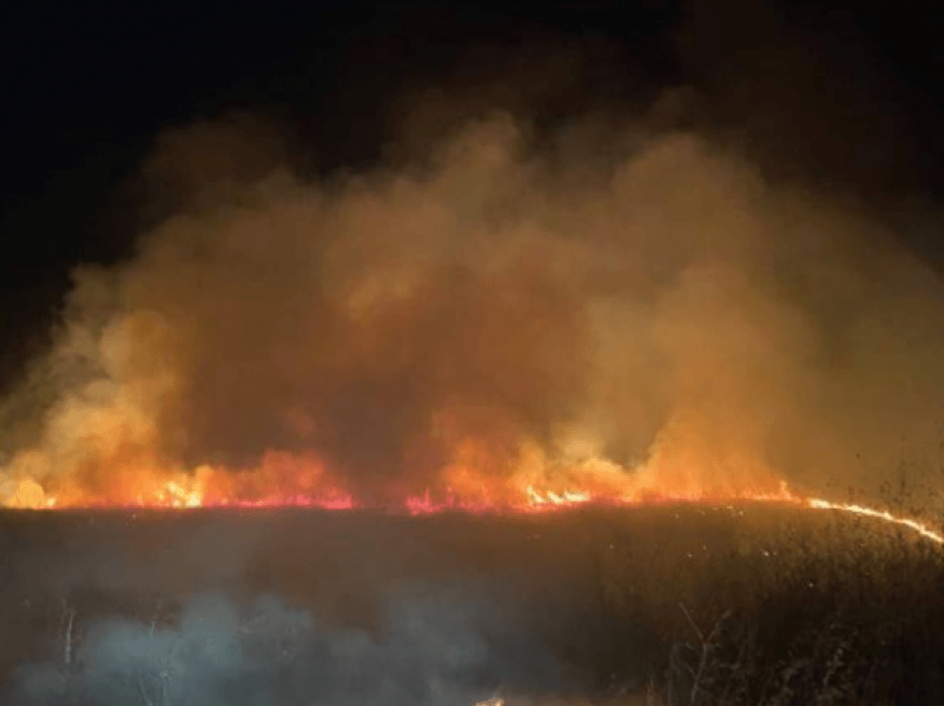 Pesë zjarre aktive serioze dhe disa të vogla