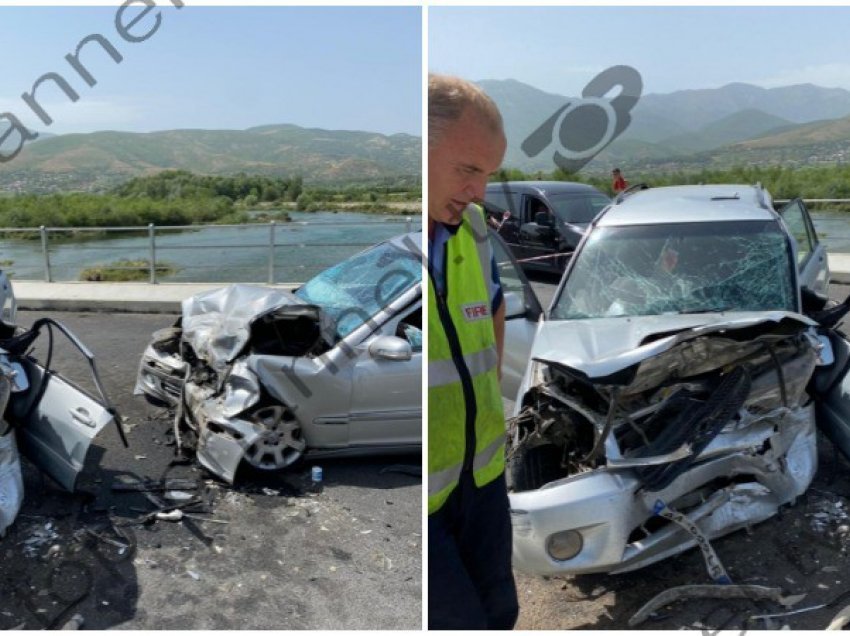 Aksident në aksin rrugor Shupenzë-Maqellarë, dy makina bëhen “copë-copë” 