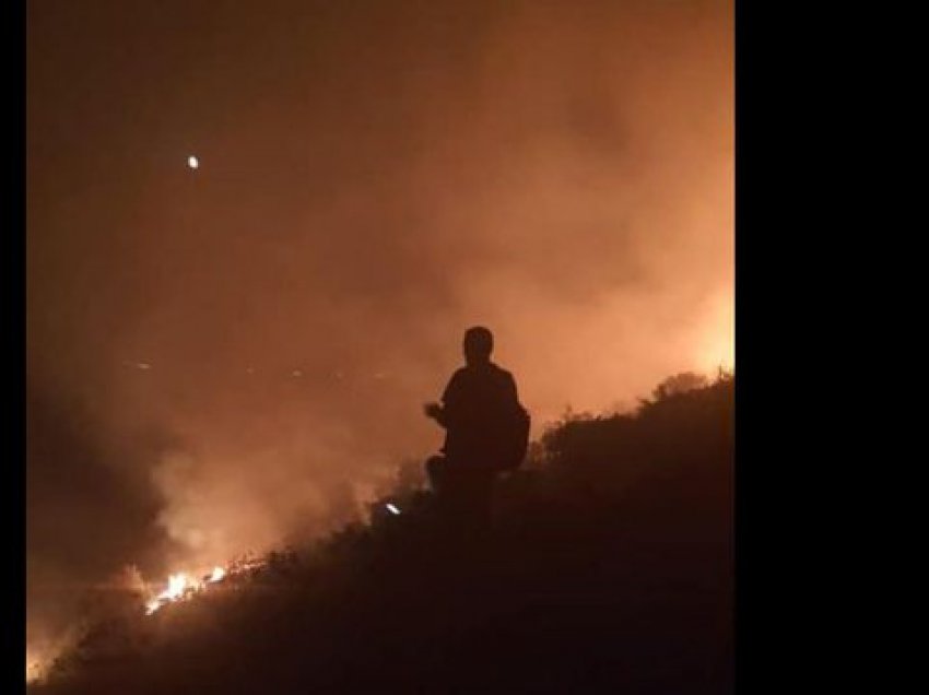 Zjarret në Karaburun/ Situata alarmante - 3 helikopterë do të ndërhyjnë nesër nga ajri