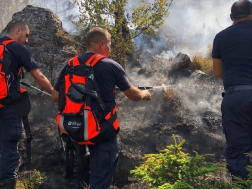 ​Zjarret, situatë më e rënduar në Bjeshkët e Nemuna