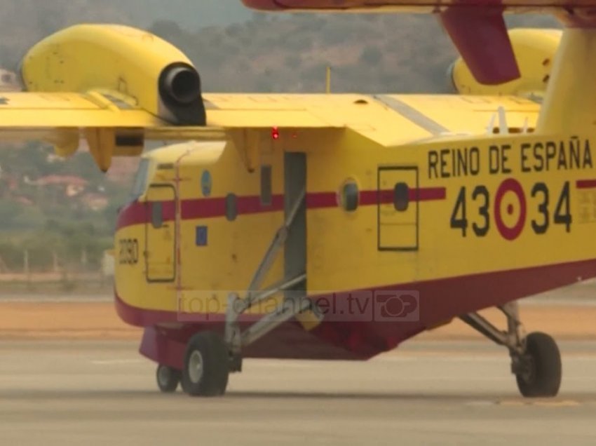 Spanja ndihmon Turqinë, dërgon avionë për shuarjen e flakëve