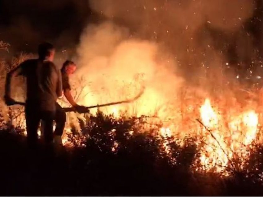  Shkodrë, vijon puna për shuarjen e vatrave aktive të zjarrit