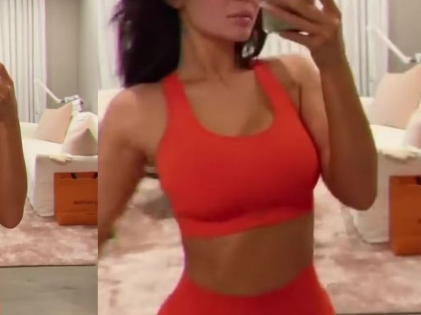 Kylie Jenner vjen me poza në veshje sportive