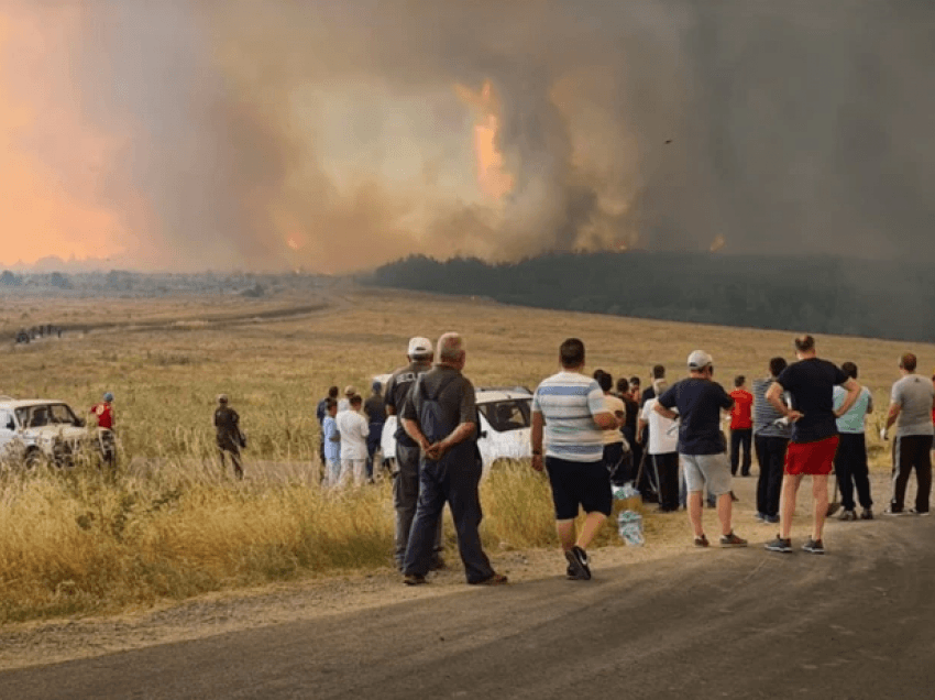 Një viktimë nga zjarret në Maqedoninë e V.