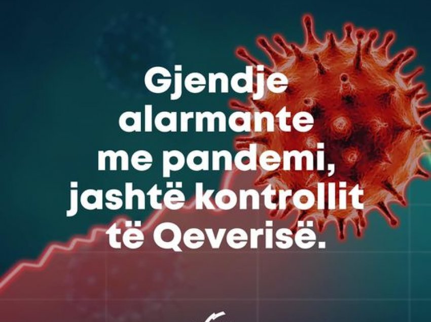 LDK me akuza: Gjendja me pandeminë alarmante, jashtë kontrollit të Qeverisë Kurti