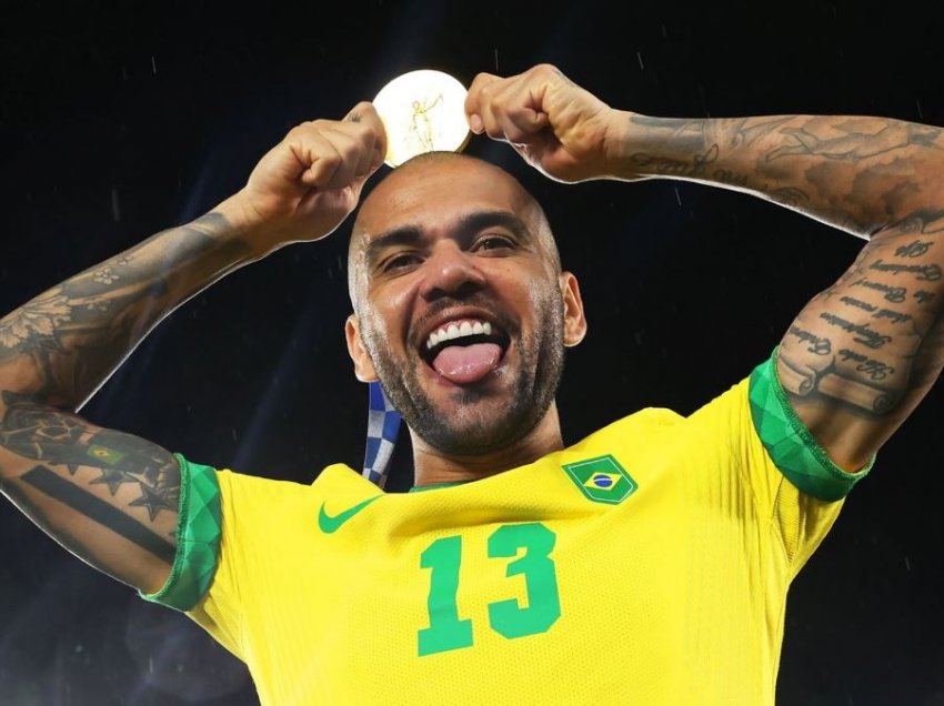 Medalja e artë në “Tokyo 2020” është trofeu i 43-të i Dani Alves