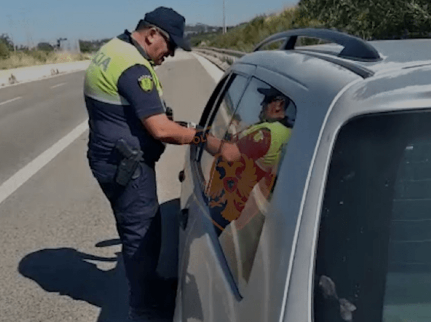 Policia në aksion, arrestohen 12 shoferë dhe pezullohen 58 leje drejtimi