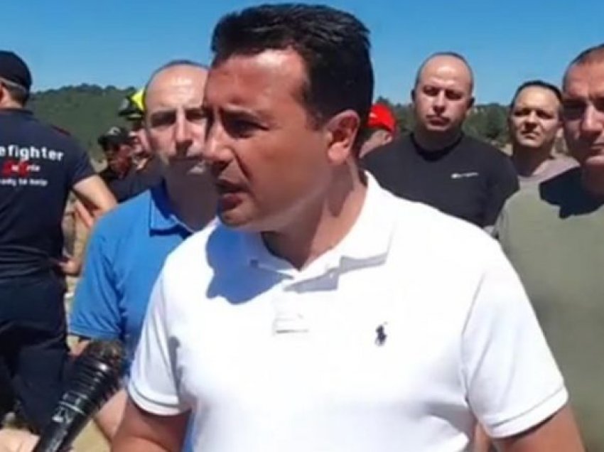 Zaev pret që zjarri pranë Budinarcit të shuhet sot ose më së voni deri nesër