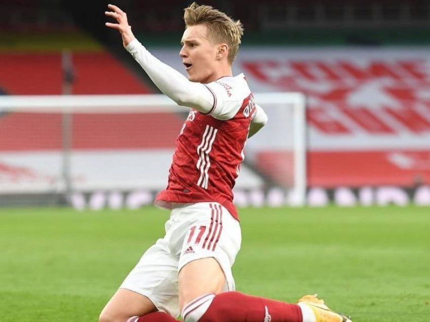 Arsenal po e vëzhgon situatën e Odegaard