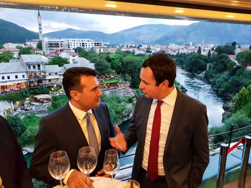 Zaev me një mesazh për Kurtin rreth çështjes së “Ballkanit të Hapur”