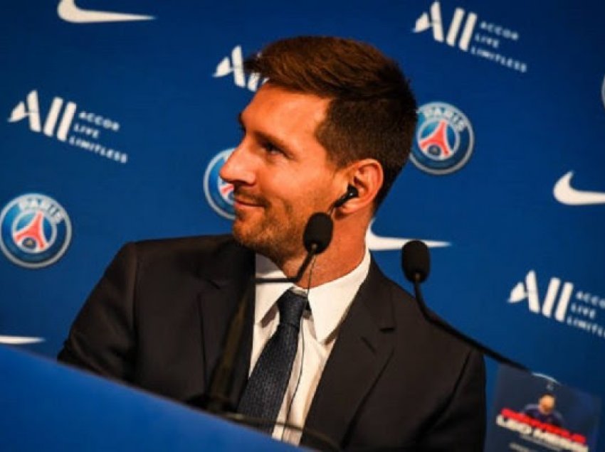 ​Messi e zbulon në konferencë lojtarin e PSG-së që Barcelona e kërkonte me ngulm