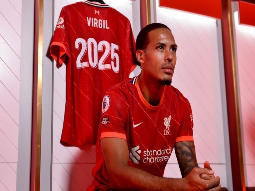  Van Dijk do të mbetet edhe për shumë vite pjesë e Liverpoolit