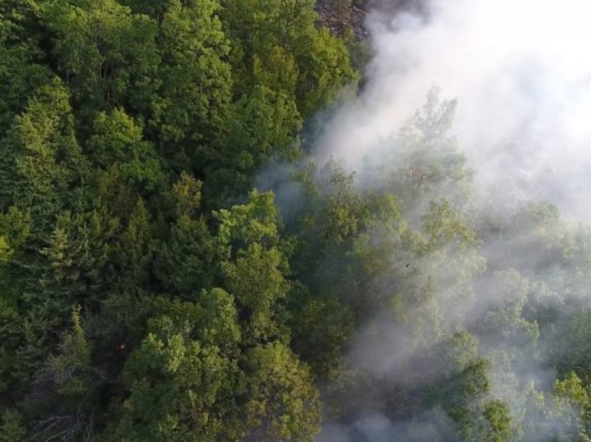 Zjarre në pjesë të tjera të Maqedonisë, assesi të shuhen flakët në rajonin e Sarajit