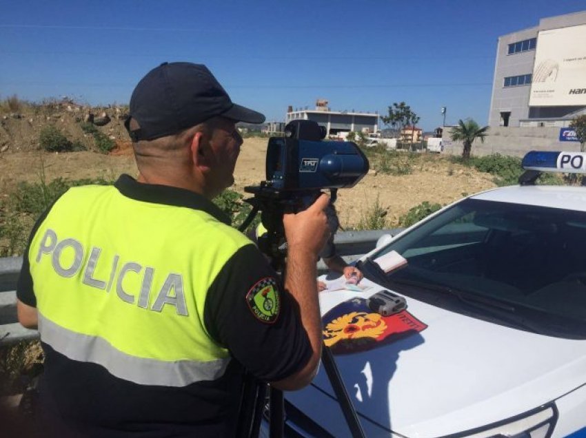 Policia Rrugore vijon monitorimet, shpejtësia vazhdon të jetë problemi kryesor