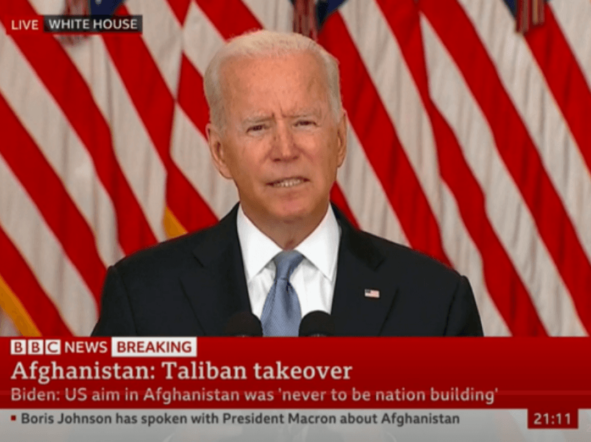 Biden flet për gjendjen në Afganistan