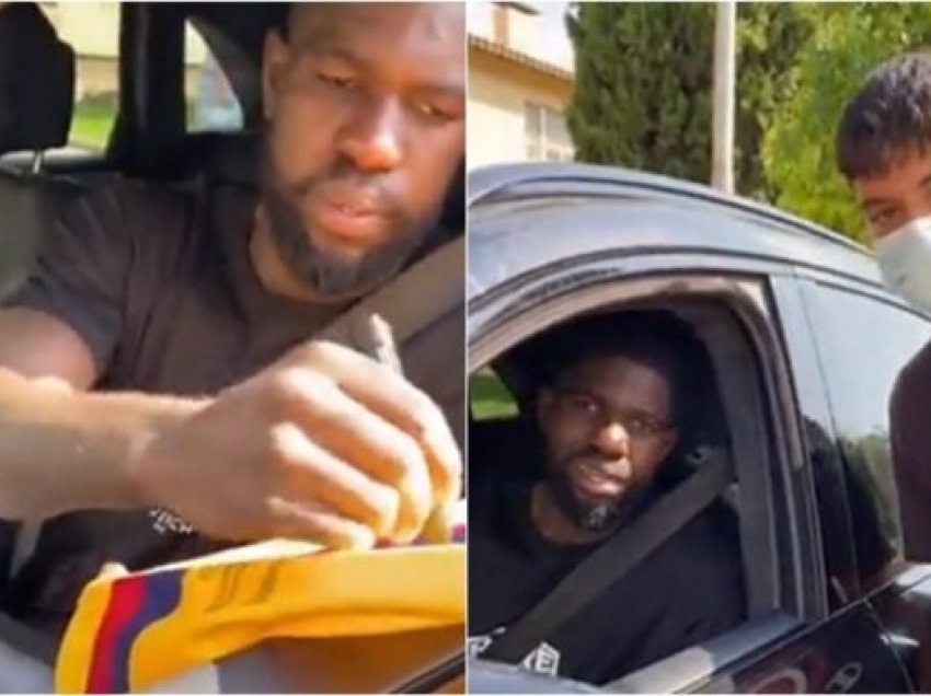 Umtiti i përgjigjet tifozit 