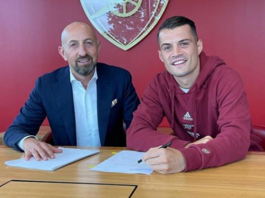 Xhaka konfirmon vazhdimin e kontratës me Arsenalin