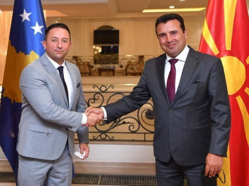 Mehaj takohet me Zaev-in