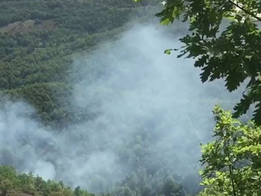 Shi në Kukës, izolohet vatra e zjarrit në Majën e Rrunës