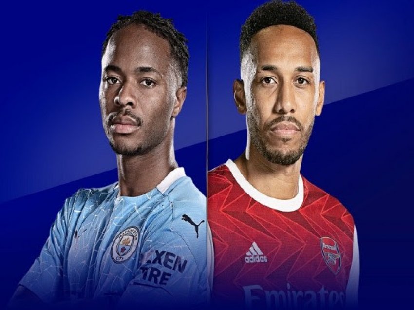 ​Arsenal-Manchester City, formacionet zyrtare