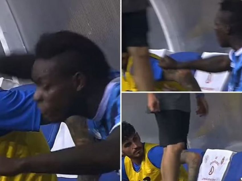 Momenti kur Baloteli godet shokun e skuadrës