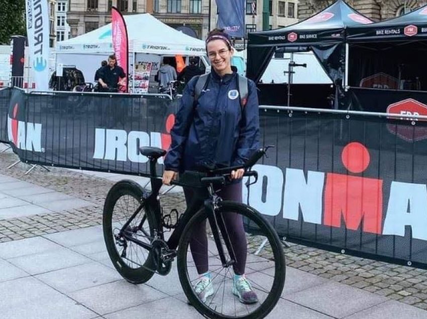 Rita Zeqiri fiton çmim në garën ndërkombëtare “IronMan Hamburg 2021”