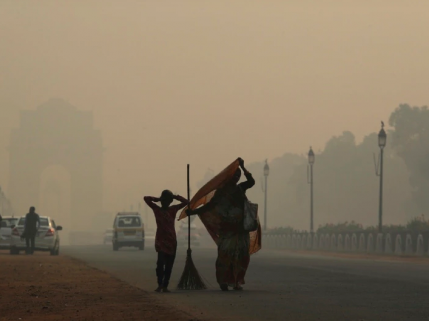 Delhi regjistron ajrin më të keq të nëntorit ndër vite