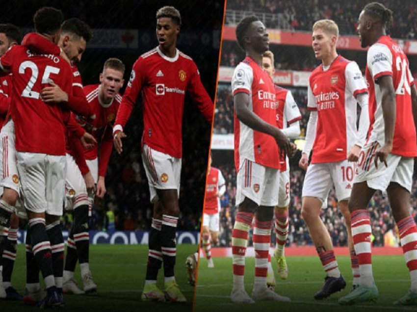 Manchester United-Arsenal, ja formacionet zyrtare