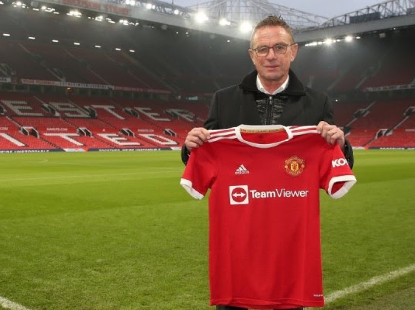 Rangnick prezantohet si trajneri i përkohshëm te Manchester United