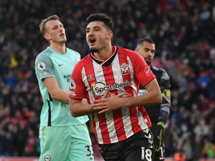 Trajneri i Southampton i shqetësuar për Brojën