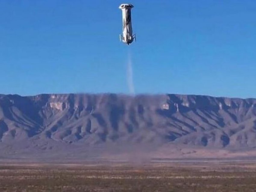 Blue Origin për herë të tretë dërgon pasagjerë në një udhëtim në hapësirë