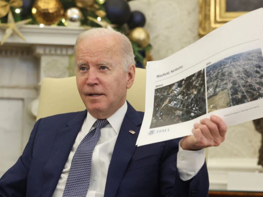 SHBA: Presidenti Biden do të vizitojë zonat e prekura nga tornadot