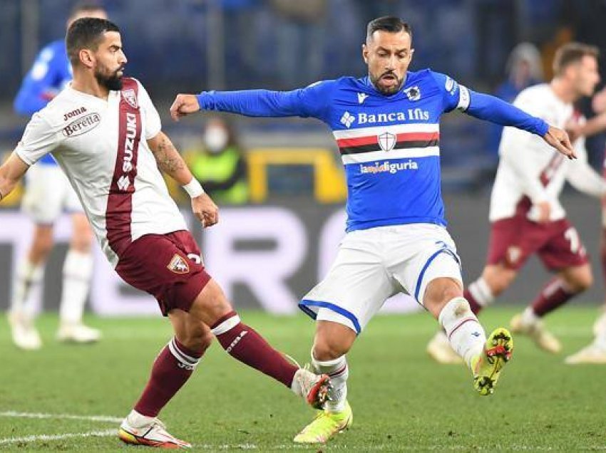 Sampdoria eliminon Torinon