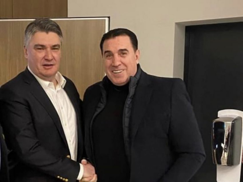 Legjenda e sportit, Enver Idrizi takon presidentin e Kroacisë! Kështu i tha presidenti 