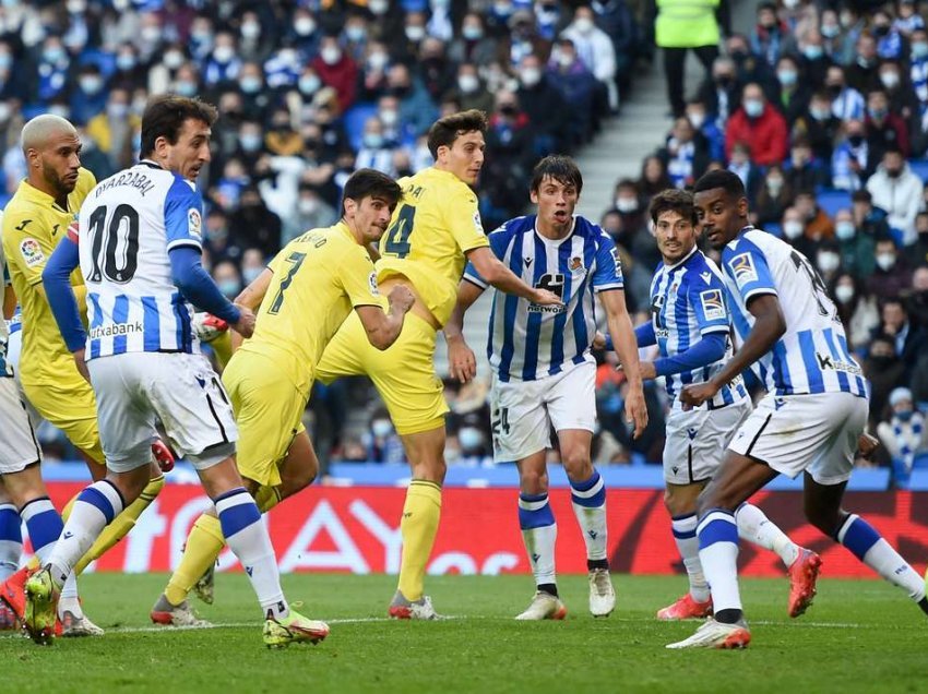 Januzaj 53 minuta, Sociedadi mposhtet nga Villareali