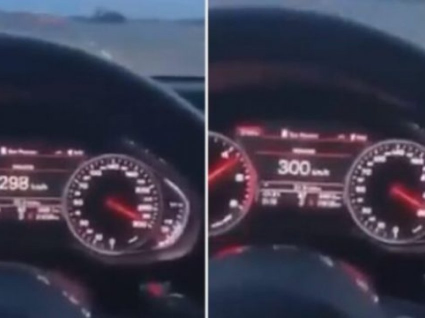 Mërgimtari vozit me shpejtësi 300 km/h rrugës drejt Kosovës