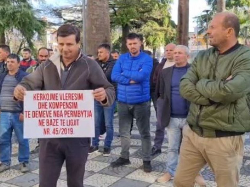 Dëmet nga përmbytjet, fermerët e Fierit në protestë