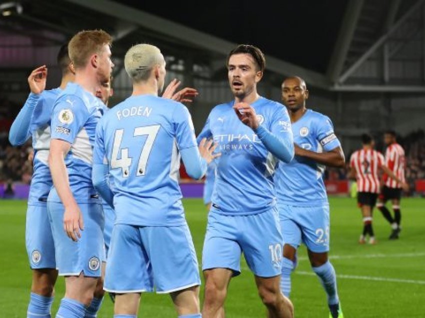 Manchester City mposht Brentford