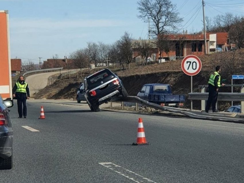 Aksident trafiku në Drenas