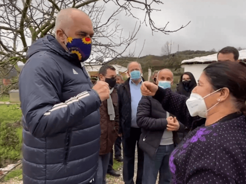 Rama batuta me gruan në Ndroq: Nga unë se merr virusin se s’ta jap dorën sido që të vijë puna