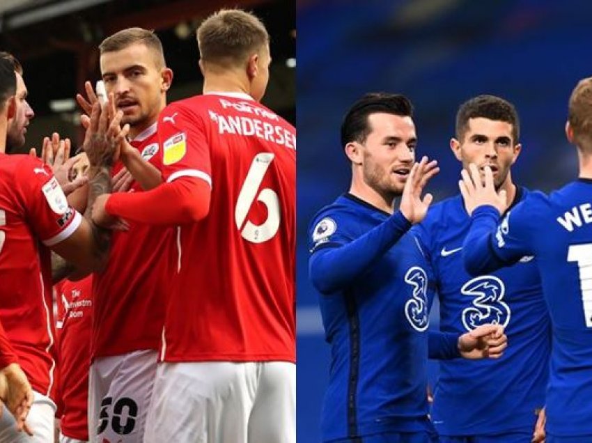 Barnsley-Chelsea, formacionet zyrtare