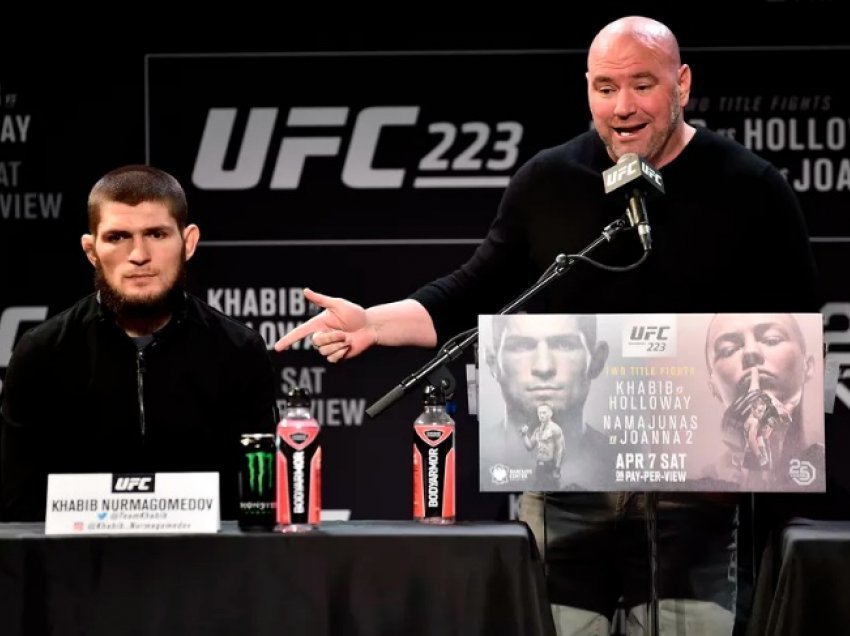 Dana White zbulon të ardhmen e Khabib