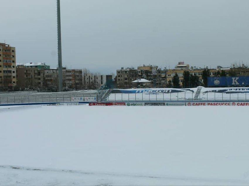 Dëbora ndalon futbollin shqiptar