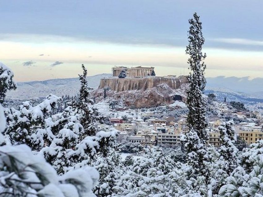 Medea sjell acar në Greqi, temperaturat bien deri në -20 gradë Celsius