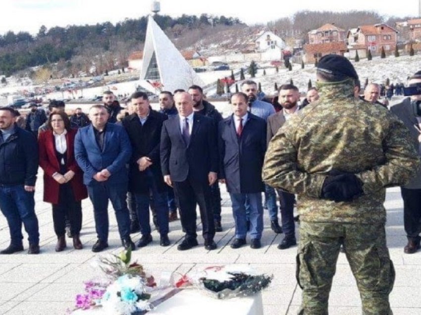 ​Haradinaj në Prekaz flet për bashkim kombëtar