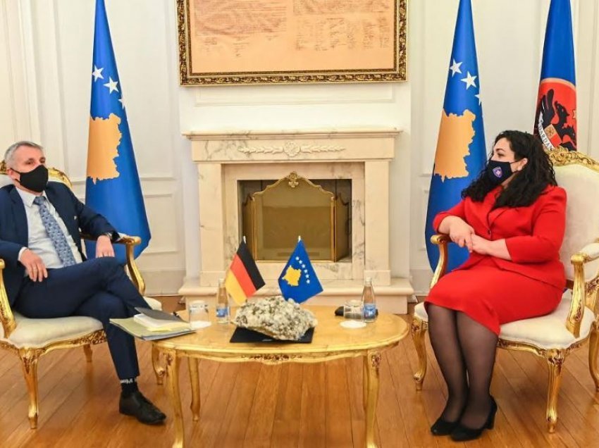 Osmani priti në takim Ambasadorin Gjerman, Jorn Rohde