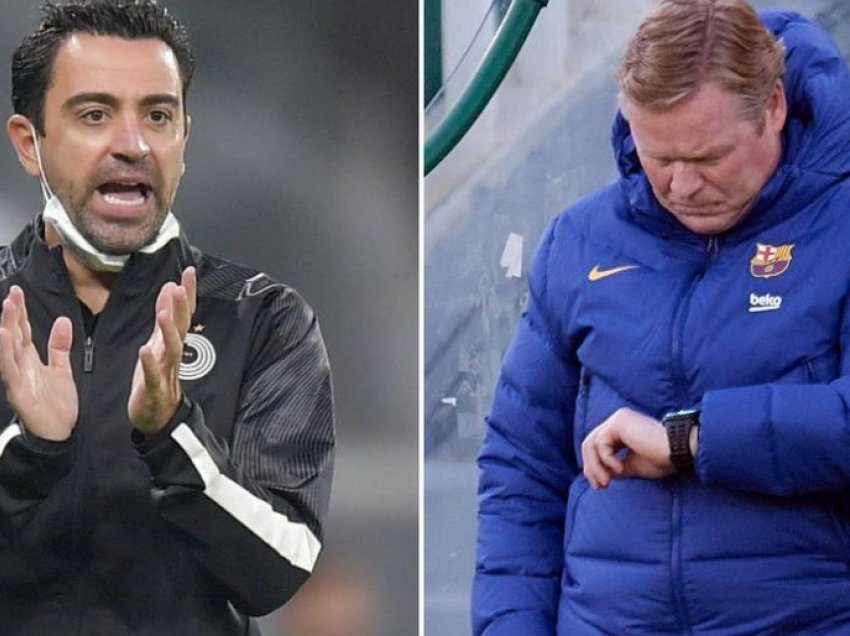 Xavi: Me gjithë respektin për Koeman, do të doja të isha trajner i Barçës